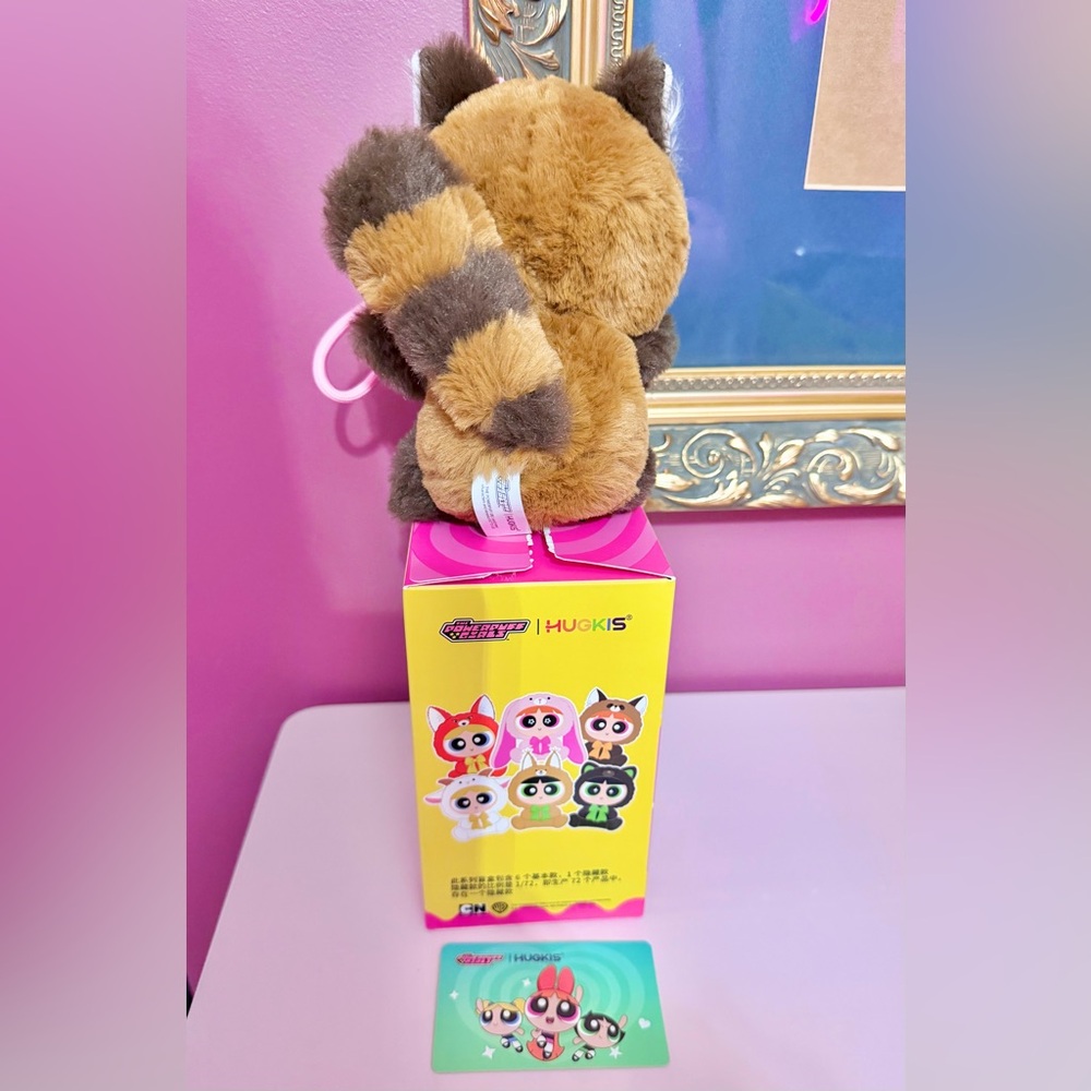 The Powerpuff Girls Blind Box Plush Figure-Raccoon Blossom - Picture 5 of 7